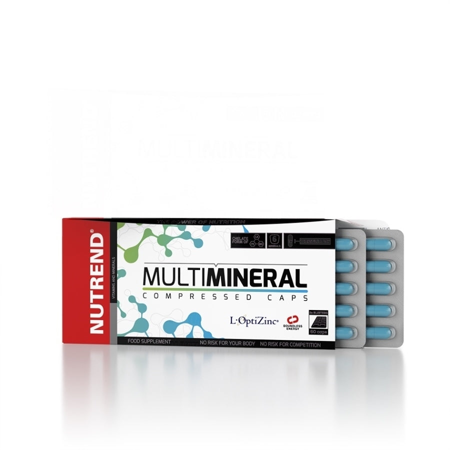 Nutrend Multimineral Compressed Kapseln - 60 Kapseln - Fitness Shop - PowerPumperz