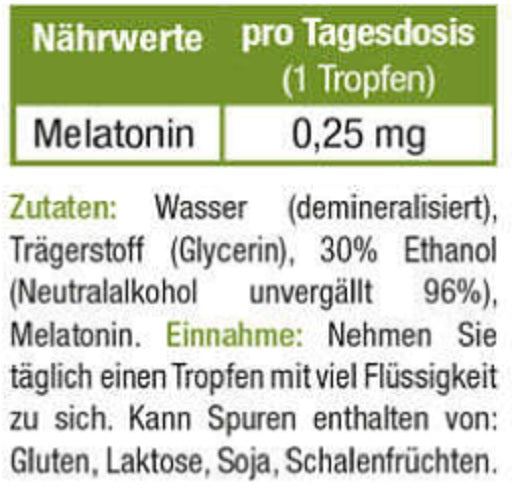 Sinob Melatonin Tropfen 50ml (1400 Tropfen) - Fitness Shop - PowerPumperz