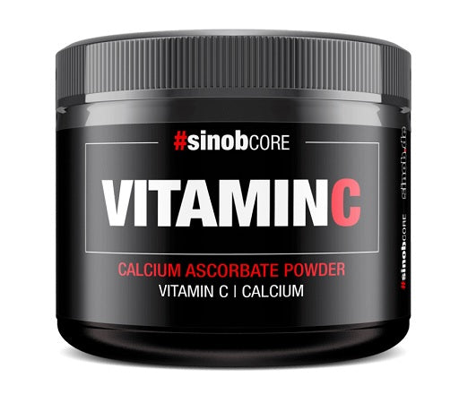 Sinob Vitamin C Calcium Ascorbate Powder 250g - Fitness Shop - PowerPumperz