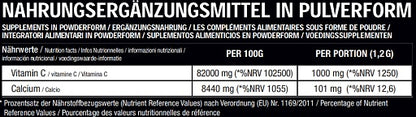 Sinob Vitamin C Calcium Ascorbate Powder 250g - Fitness Shop - PowerPumperz
