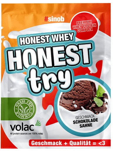 Sinob Honest Whey Try 5x30g SAMPLES - Fitness Shop - PowerPumperz