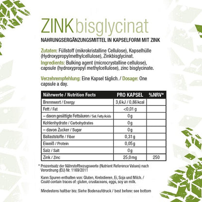 Sinob Zink Chelapro 60 Kapseln - Fitness Shop - PowerPumperz