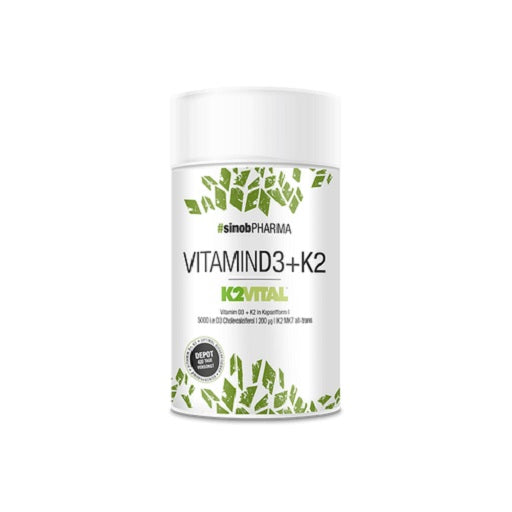 Sinob Vitamin D3  K2 60 Kapseln - Fitness Shop - PowerPumperz