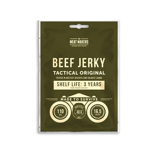 The Meat Makers Beef Jerky Tactical Jerky 1x40g - Fitness Shop - PowerPumperz