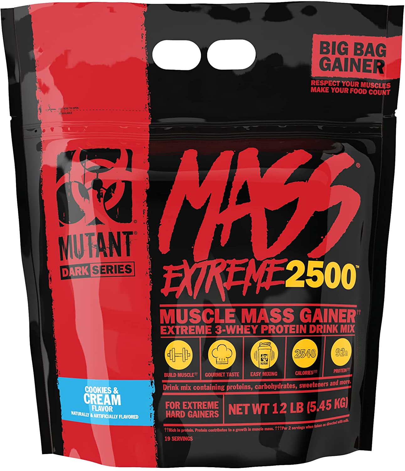 Mutant Mass XXXTREME 2500 - 5,45kg - Fitness Shop - PowerPumperz