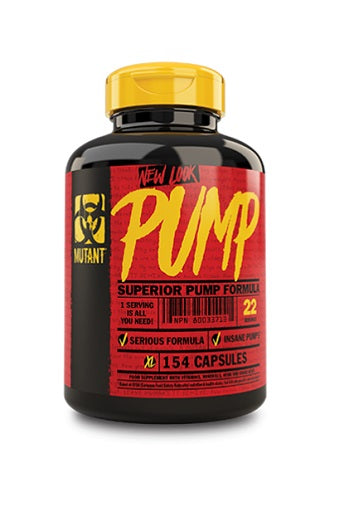 Mutant Pump 154 Kapsel - Fitness Shop - PowerPumperz