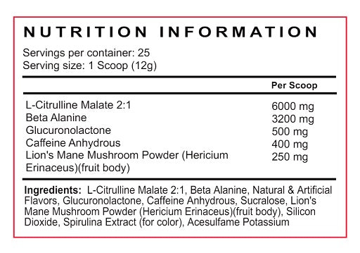 Psycho Pharma Edge of Insanity 350g - Fitness Shop - PowerPumperz