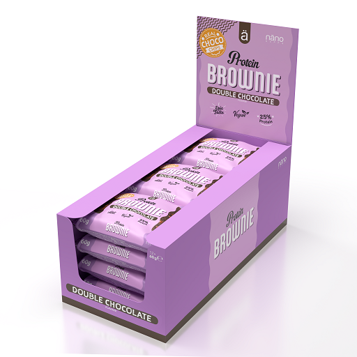 Nanosupps Protein Brownie 12x60g - Fitness Shop - PowerPumperz