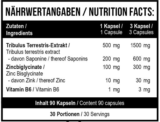 MST - Tribulus 1000 (90 Tabl.) - Fitness Shop - PowerPumperz
