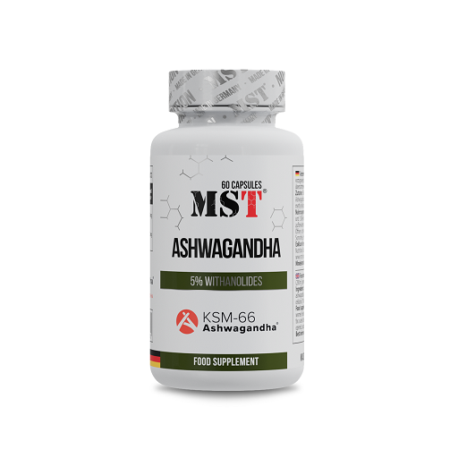 MST - Ashwagandha KSM 66® - 60 Caps - Fitness Shop - PowerPumperz