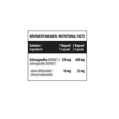 MST - Ashwagandha KSM 66® - 60 Caps - Fitness Shop - PowerPumperz