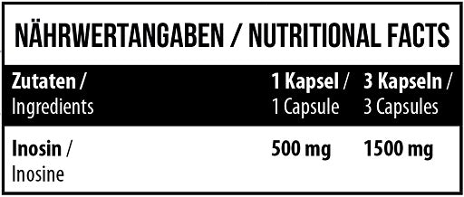 MST - Inosine 1500 102 Kapsel - Fitness Shop - PowerPumperz