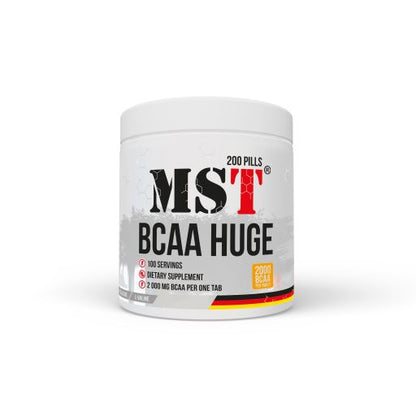 MST - BCAA Huge 200 Tabl./ 2gr pro Tablette - Fitness Shop - PowerPumperz
