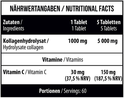 MST - Collagen Hydrolysate 300 Tabl. - Fitness Shop - PowerPumperz
