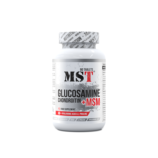 MST - Glucosamine Chondroitine MSM  HYALURON - 90 Tabletten - Fitness Shop - PowerPumperz