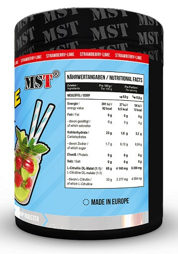 MST - Citrulline Pump 262g - Fitness Shop - PowerPumperz