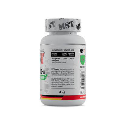 MST - Ashwaghanda 100 Kapseln - Fitness Shop - PowerPumperz
