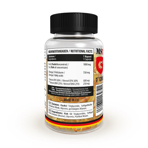 MST - Omega 3 TRIGLYCERIDE 90 Kapseln - Fitness Shop - PowerPumperz