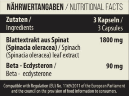 MST - Beta Ecdysterone 120 Kapseln - Fitness Shop - PowerPumperz