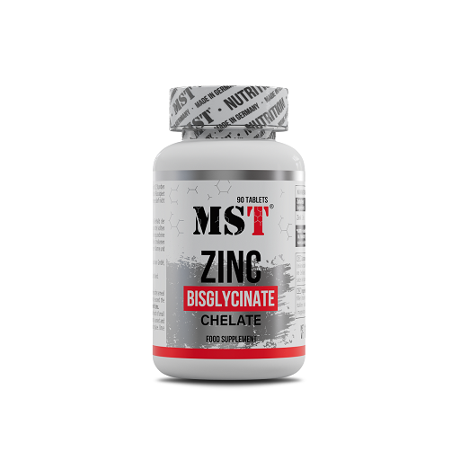 MST - Zinc Chelate Bisglycinate 90 Tabletten - Fitness Shop - PowerPumperz