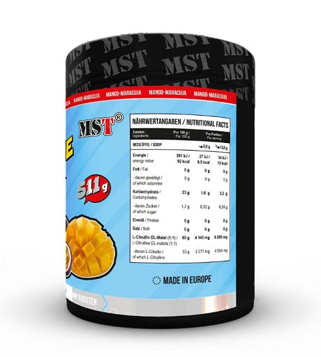 MST - Citrulline Pump 511g - Fitness Shop - PowerPumperz