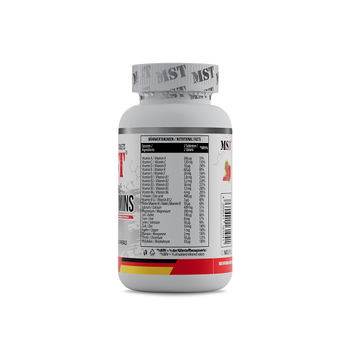 MST - All Vitamins 60 Pillen - Fitness Shop - PowerPumperz