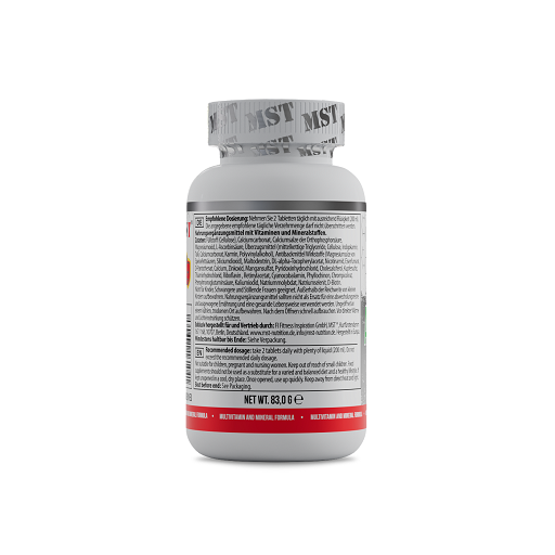 MST - All Vitamins 60 Pillen - Fitness Shop - PowerPumperz