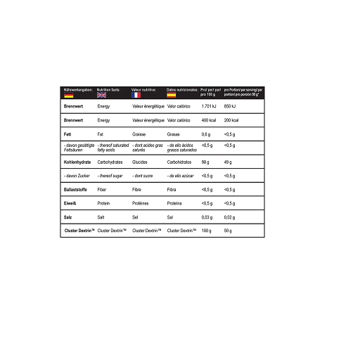 MST - Cluster Dextrin 1kg - Fitness Shop - PowerPumperz