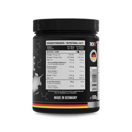 MST - Creatin Monohydrate 1000g - Fitness Shop - PowerPumperz