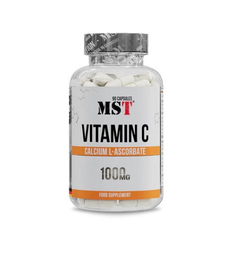 MST - Vitamin C Calcium L-Ascorbate 1000mg 90 Kapseln - Fitness Shop - PowerPumperz