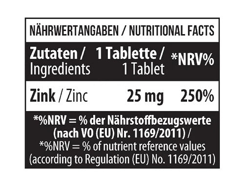 MST - Healthy® Zinc Picolinate 60 Tabletten - Fitness Shop - PowerPumperz