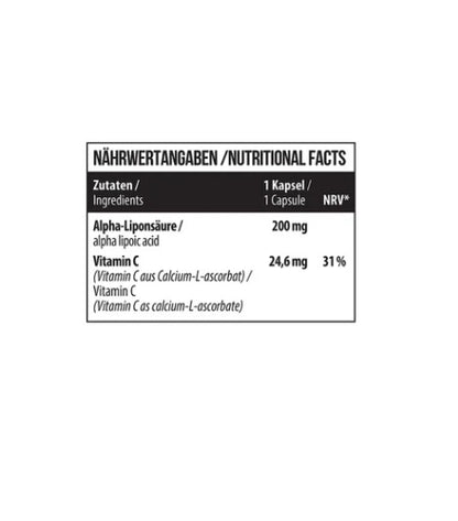 MST - Alpha Lipoic Acid 60 Kapseln - Fitness Shop - PowerPumperz