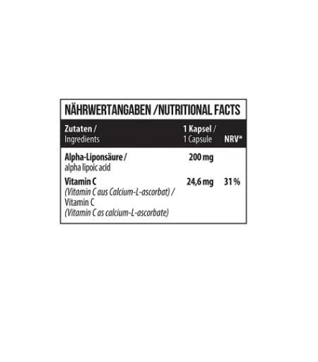 MST - Alpha Lipoic Acid 60 Kapseln - Fitness Shop - PowerPumperz