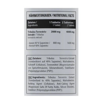 MST - Healthy Tribulus 2000mg 120 Tabletten - Fitness Shop - PowerPumperz