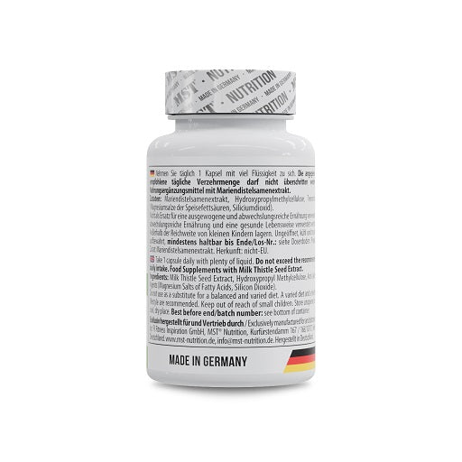 MST - Milk Thistle 300mg 60 Kapseln - Fitness Shop - PowerPumperz