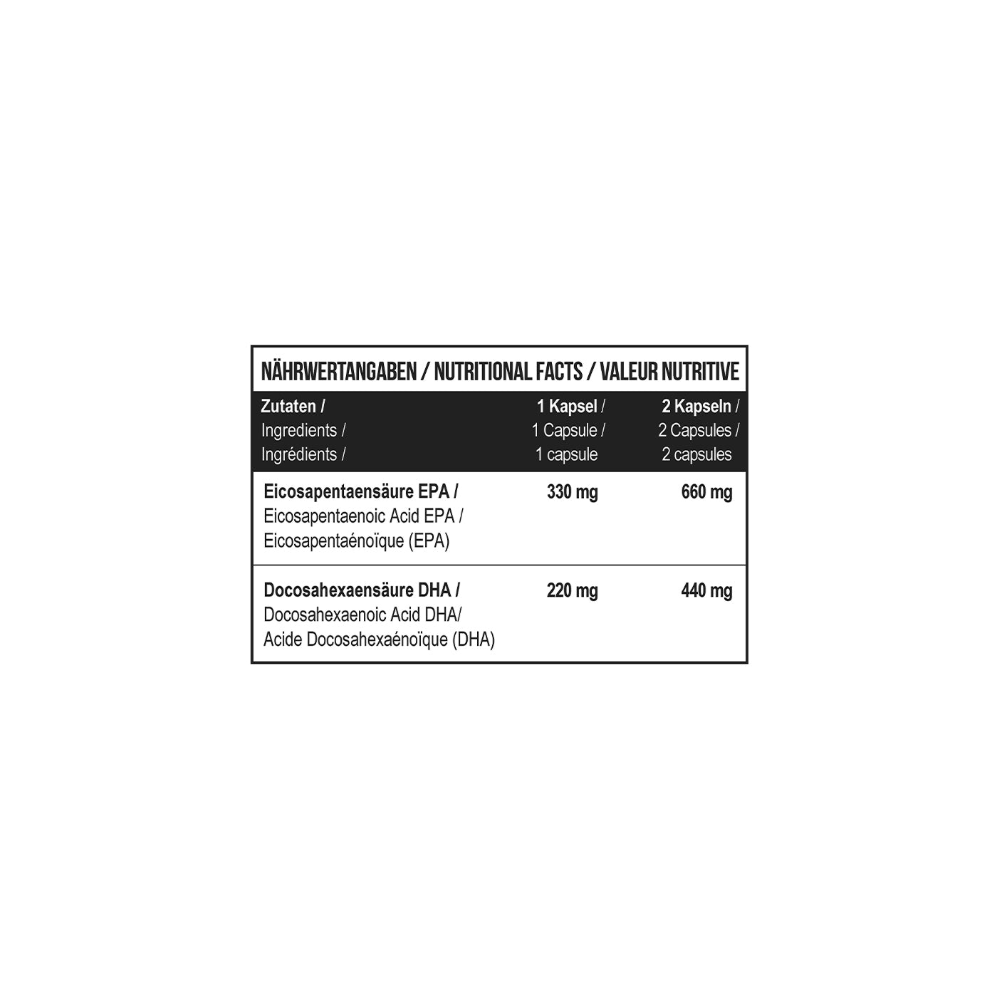 MST - Omega 3 Selected 500 Kapseln - Fitness Shop - PowerPumperz