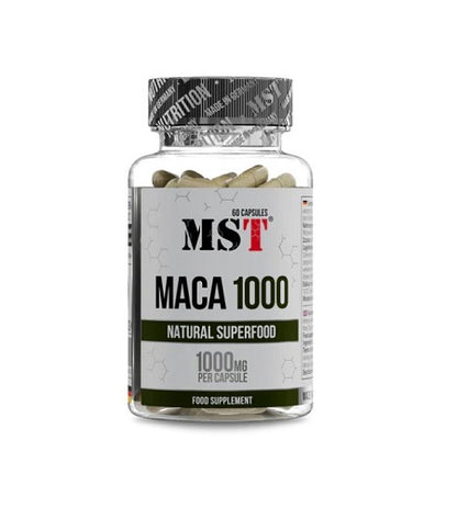 MST - MACA 1000mg - 60 Caps - Fitness Shop - PowerPumperz
