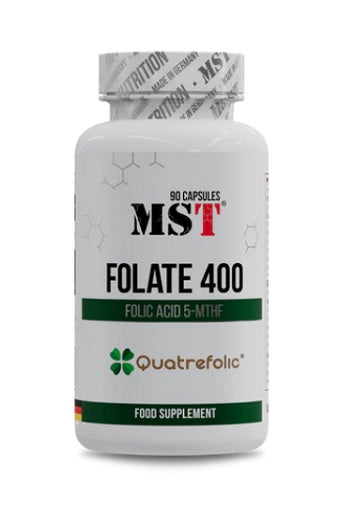 MST - Folate 400 Quatrefolic 90 Kapseln - Fitness Shop - PowerPumperz