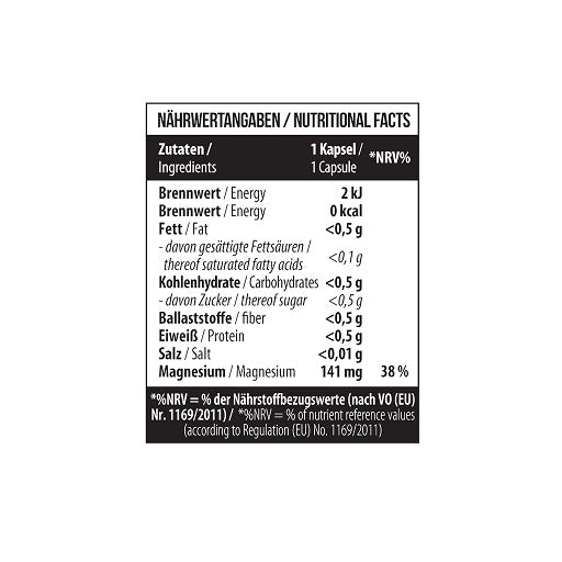 MST - Magnesium Malate 60 Kapseln - Fitness Shop - PowerPumperz