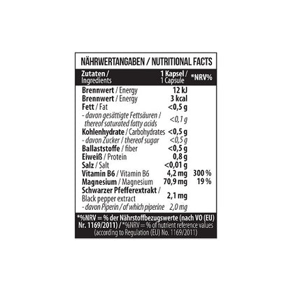 MST - Magnesium Taurat 60 Kapseln - Fitness Shop - PowerPumperz