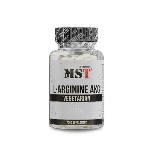 MST - Arginin AAKG 1178mg 60 Kapseln - Fitness Shop - PowerPumperz