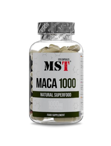 MST - MACA 1000mg - 120 Caps - Fitness Shop - PowerPumperz