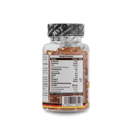 MST - Curcumin NovaSol® 60 Liquid Capsules - Fitness Shop - PowerPumperz