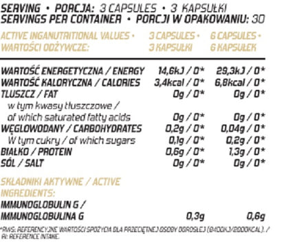 Evolite Nutrition Colostrum 30% - 90 Kapseln - Fitness Shop - PowerPumperz