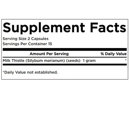 Swanson Milk Thistle 500mg 30 Kapsel - Fitness Shop - PowerPumperz