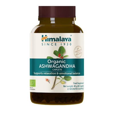 Himalaya Organic Ashwagandha - 60 caps - Fitness Shop - PowerPumperz