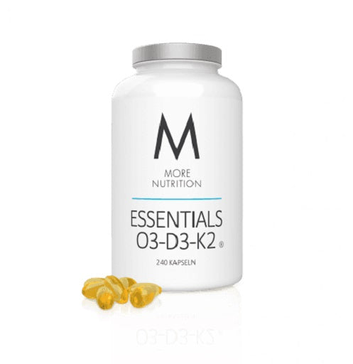 More Nutrition Essentials O3-D3-K2 - 240 Kapseln - Fitness Shop - PowerPumperz