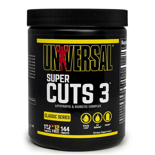 Universal Super Cuts 3 - 130 Tabletten - Fitness Shop - PowerPumperz