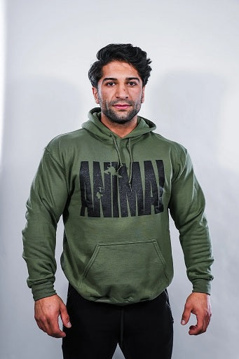 Universal Animal Hooded Sweater Military - Fitness Shop - PowerPumperz