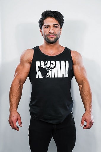 Universal Animal Iconic Tank Top Black - Fitness Shop - PowerPumperz